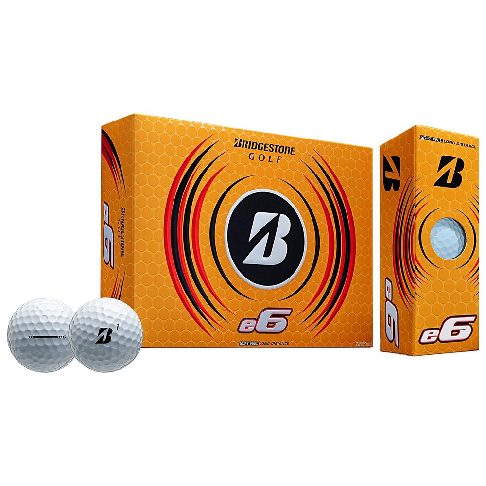 Bridgestone e6 Golf Balls - White 